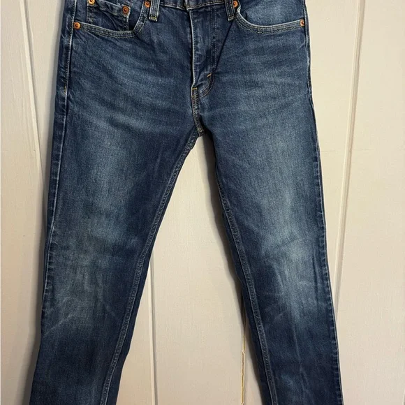 Levi's Dark Blue Slim Fit Jeans - Picture 1 of 3